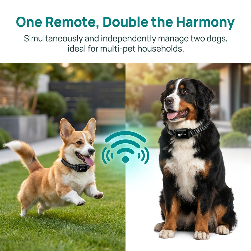Honey One dual dog receiver control