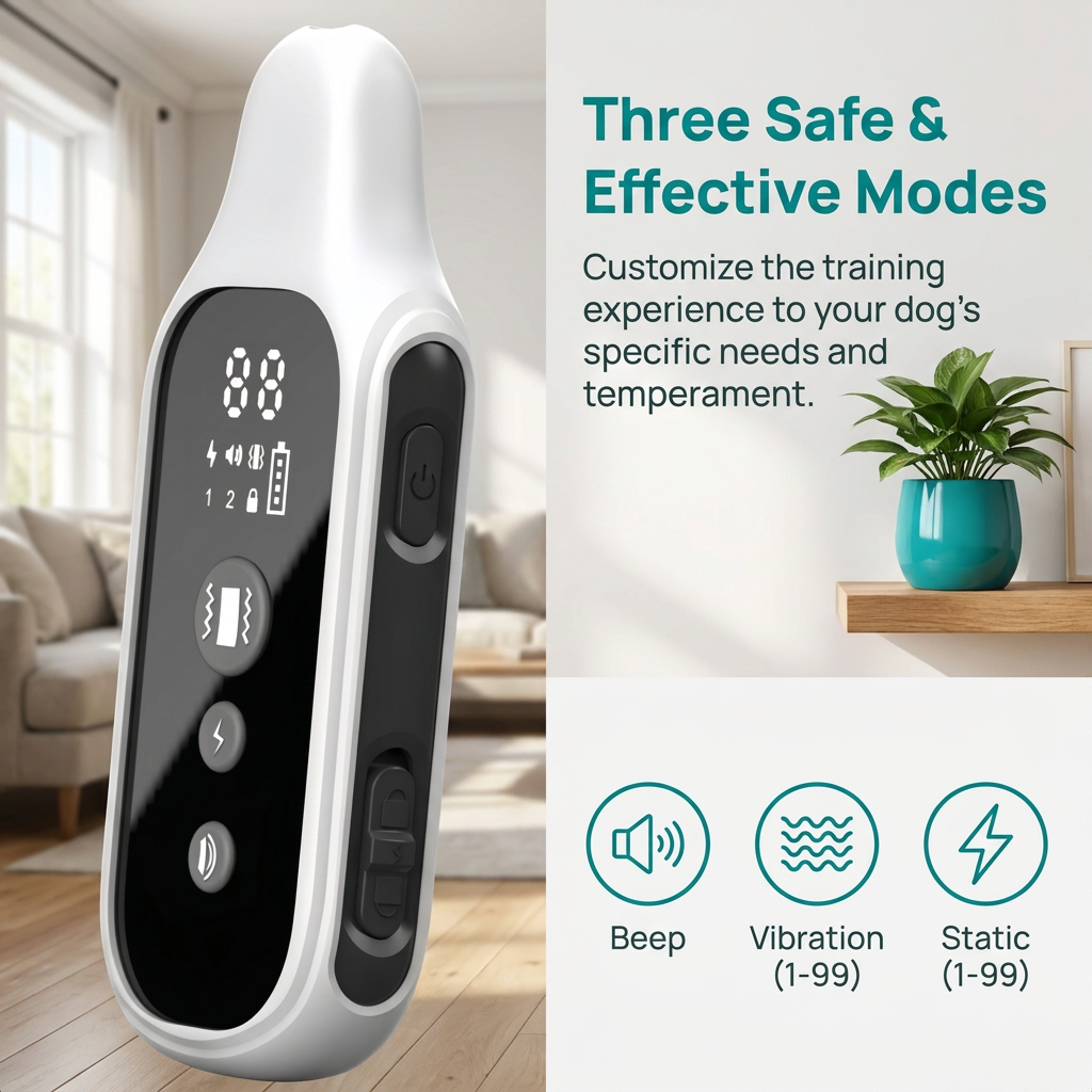 Honey One beep vibration and static training modes