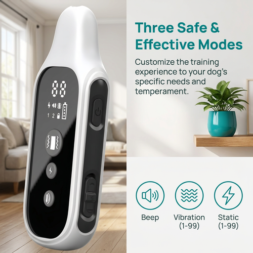 Honey One beep vibration and static training modes